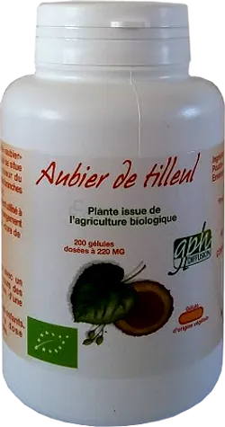 GPH AUBIER DE TILLEUL BIO 220MG BOITE DE 200 GELULES