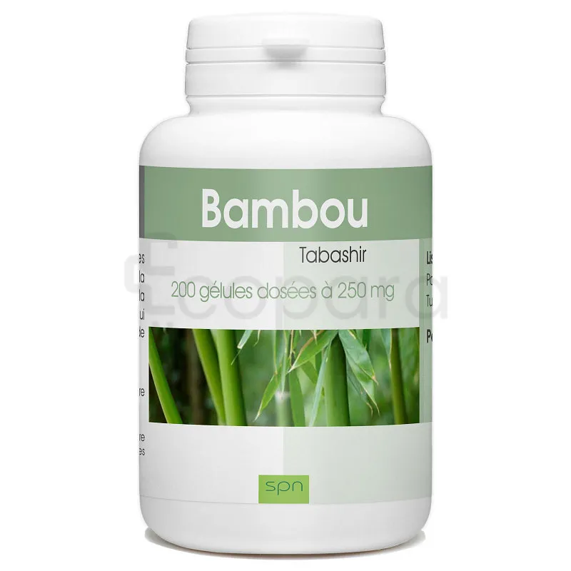 GPH BAMBOU TABASHIR 250MG BOITE DE 200 GELULES
