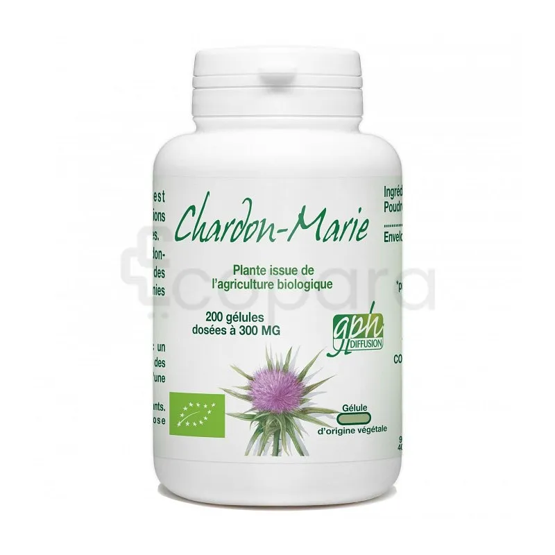 GPH CHARDON MARIE 300MG BOITE DE 200 GELULES