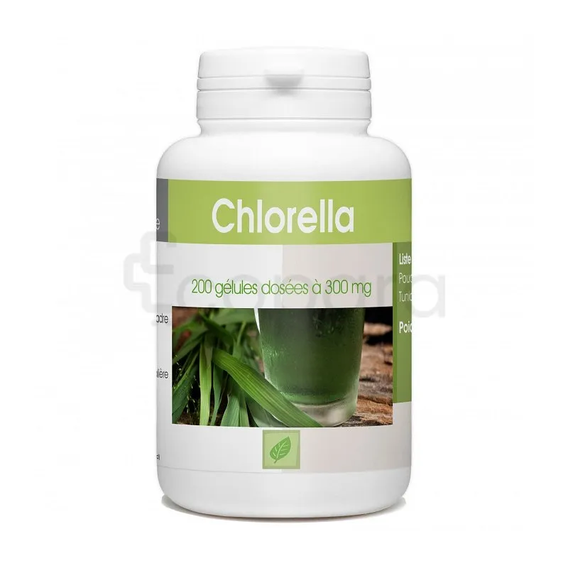 GPH CHLORELLA BIO 300MG BOITE DE 200 GELULES