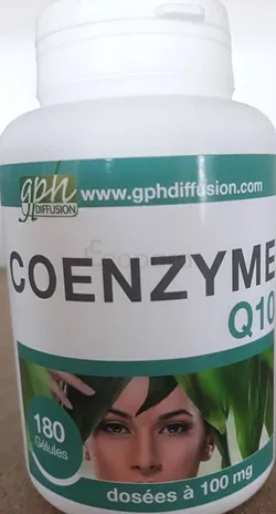 GPH COENZYME Q10 100MG BOITE DE 180 GELULES