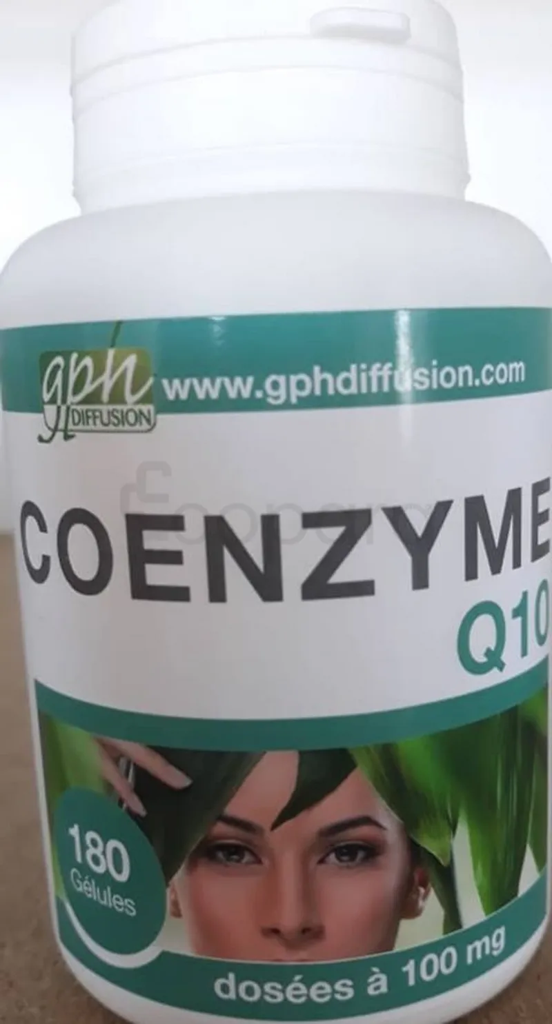 GPH COENZYME Q10 100MG BOITE DE 180 GELULES