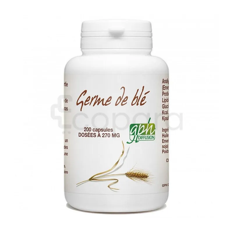GPH GERME DE BLE 270MG BOITE DE 200 CAPSULES