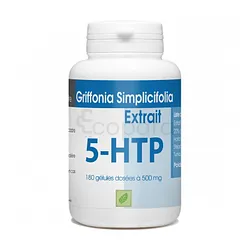 GPH GRIFFONIA 25MG DE 5-HTP 500MG BOITE DE 180 GELULES