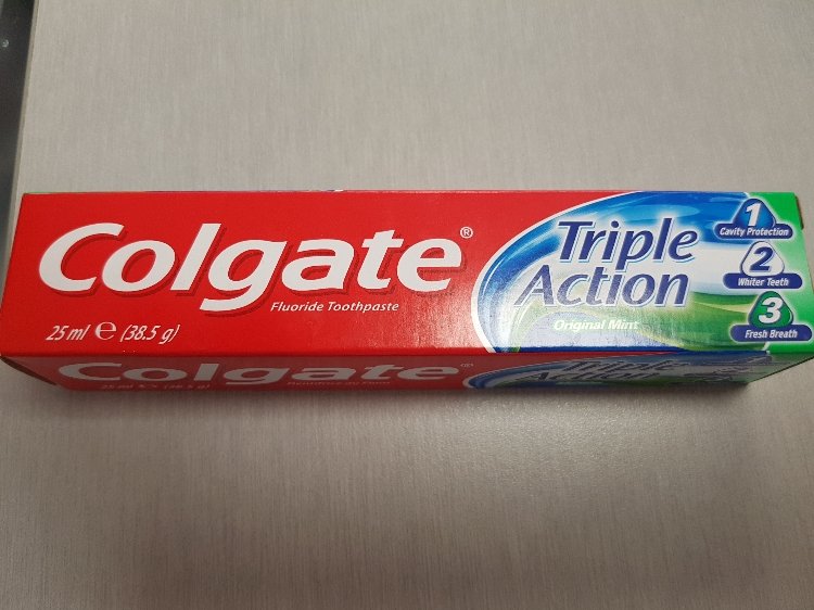 COLGATE DENTIFRICE TRIPLE ACTION 25ML