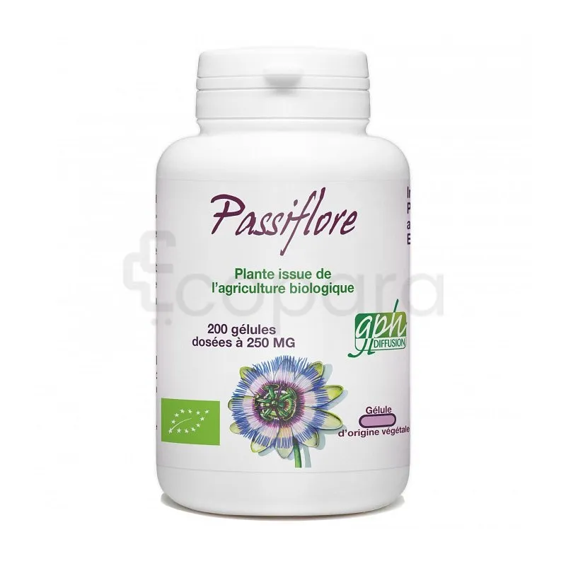 GPH PASSIFLORE BIO 250MG BOITE DE 200 GELULES