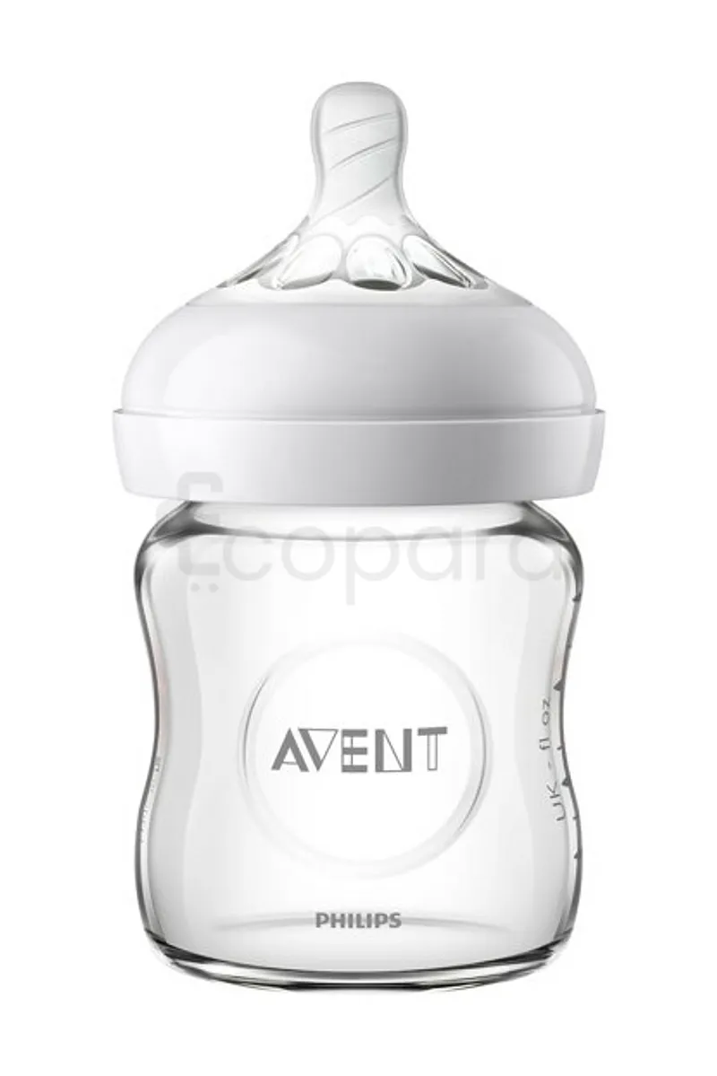 AVENT BIBERON NATURAL EN VERRE COMME LE SEIN MATERNEL 120ML REFERENCE SCF051/17