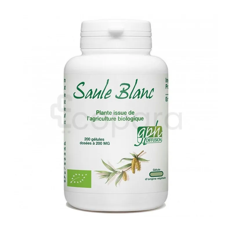 GPH SAULE BLANC 200MG BOITE DE 200 GELULES