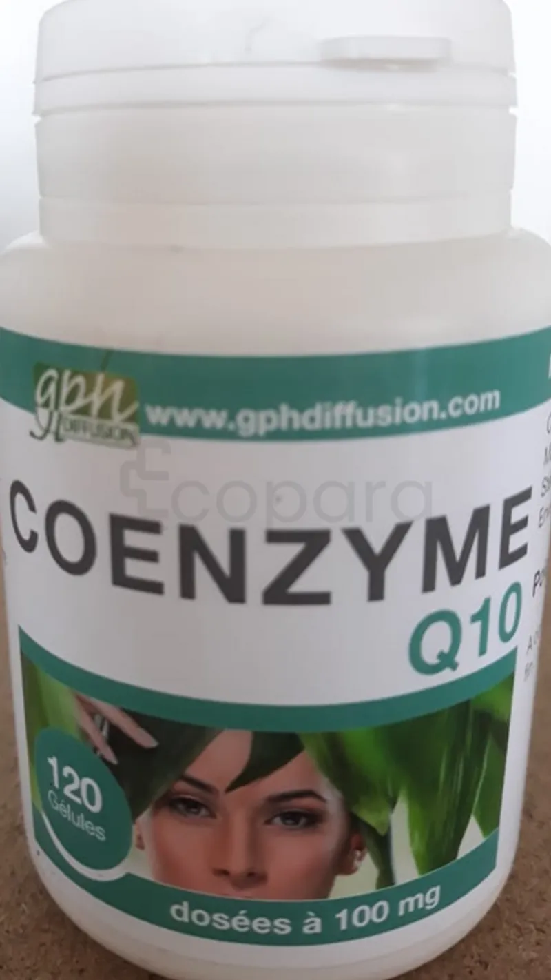 GPH COENZYME Q10 100MG BOITE DE 120 GELULLES