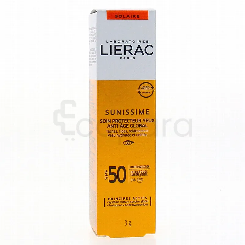 LIERAC SUNISSIME SOIN PROTECTEUR YEUX SPF50 3G