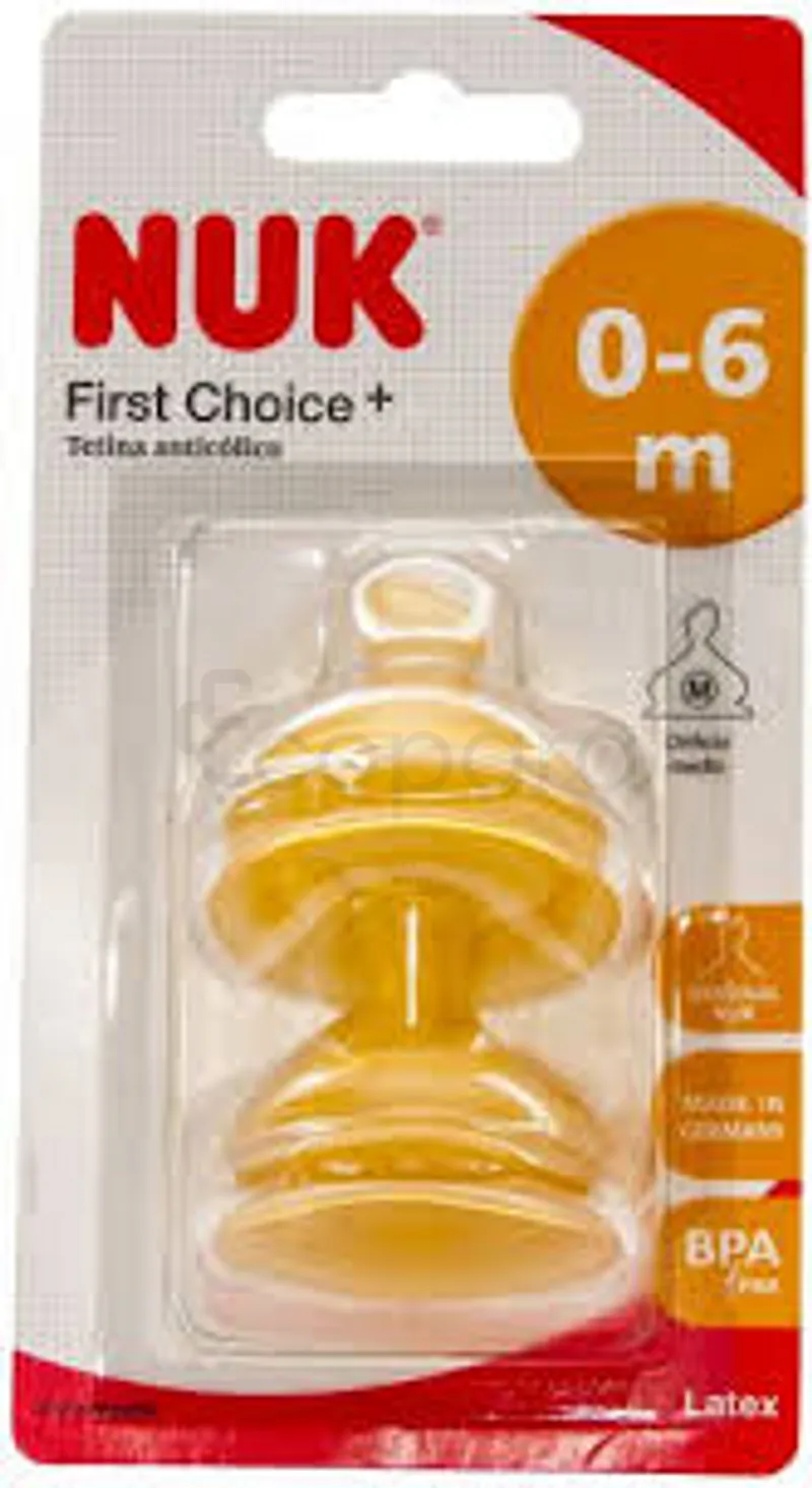 NUK FIRST CHOICE TETINE 0-6MOIS LATEX REFERENCE 217273