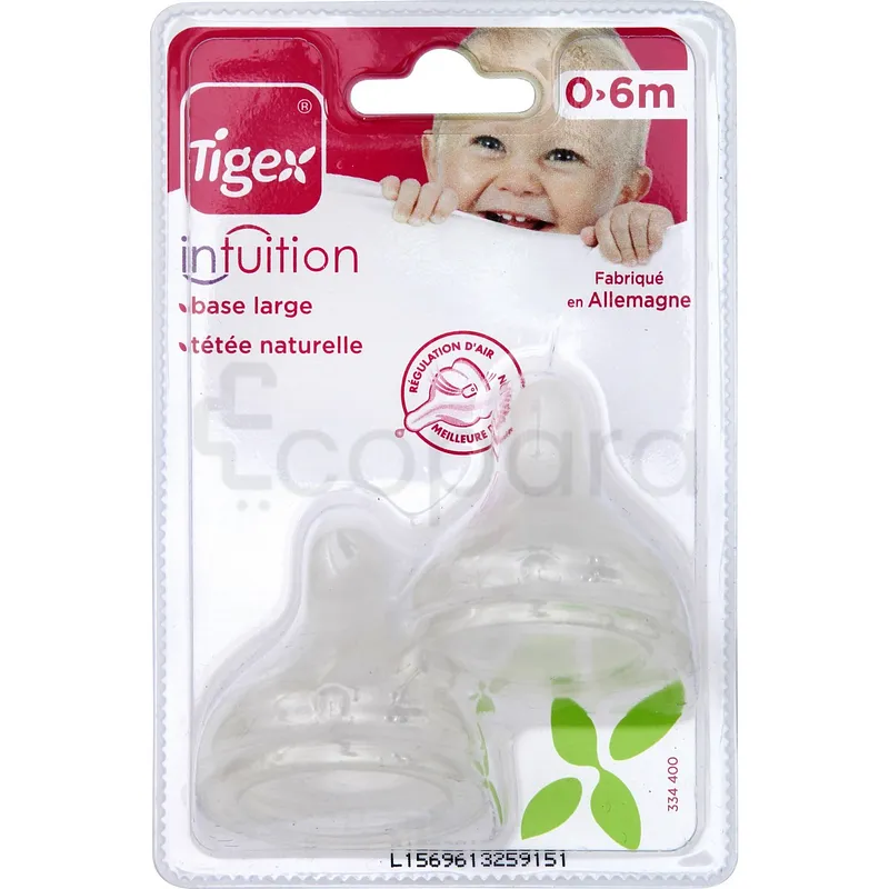 TIGEX TETINES INTUITION 0-6MOIS