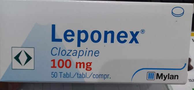 LEPONEX 100MG BOITE DE 50 COMPRIMES REFERENCE 1100058