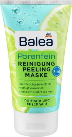 BALEA PORENFEIN REINIGUNG PEELIN MASKE 3IN1 150ML