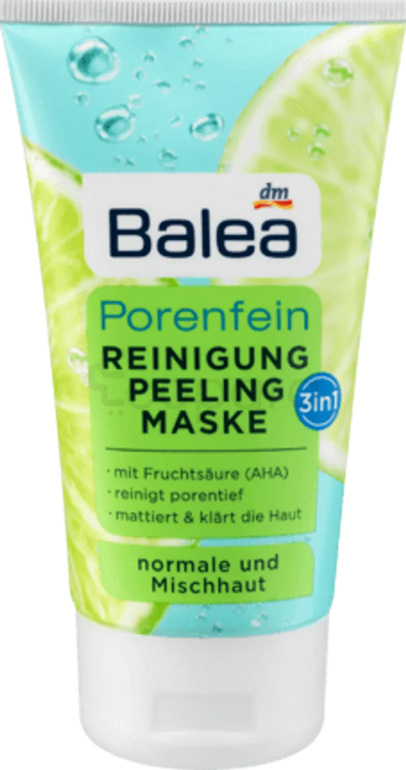 BALEA PORENFEIN REINIGUNG PEELIN MASKE 3IN1 150ML