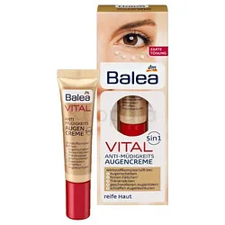 BALEA VITAL ANTI MUDIGKEITS AUGENCREME CREME YEUX ANTI FATIGUE 15ML