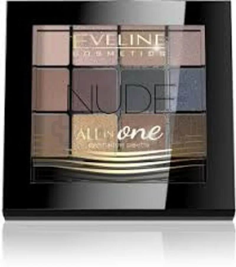EVELINE EYESHADOW PALETTE ALL INE ONE NUDE 12 COULEURS