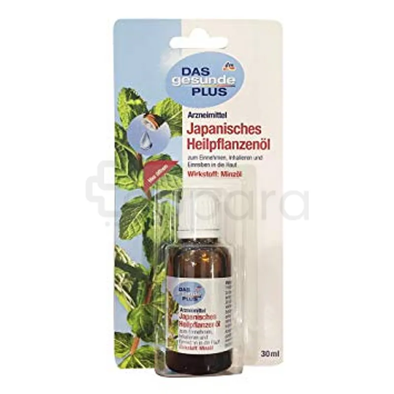 DAS GESUNDE PLUS JAPANISCHES HEILPFLANZENOL HUILE VEGETALE MEDICINALE 30ML