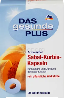 DAS GESUNDE PLUS SABAL KURBIS KAPSELN BOITE DE 90