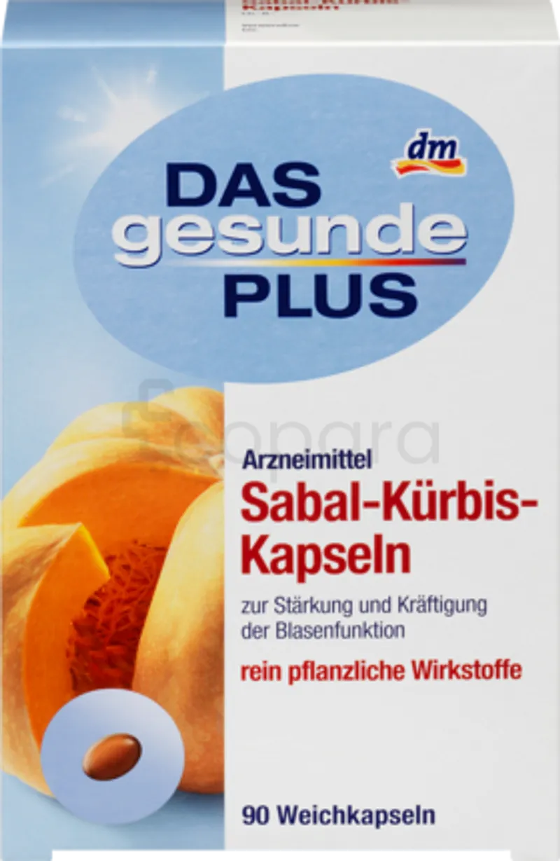 DAS GESUNDE PLUS SABAL KURBIS KAPSELN BOITE DE 90