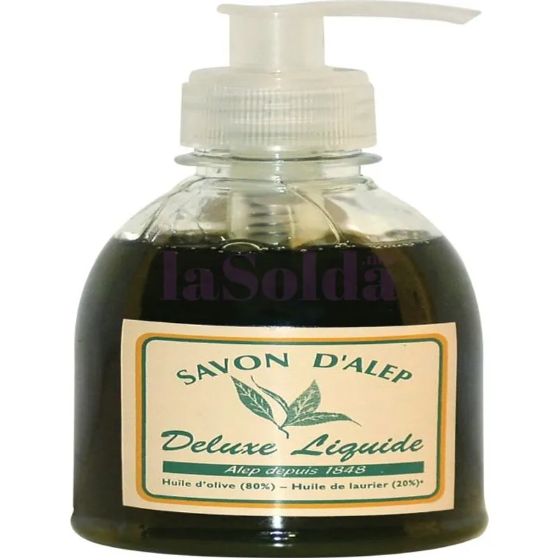 SAVON D'ALEP DELUXE LIQUIDE LAURIER 250ML