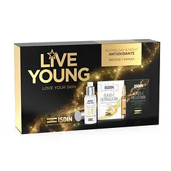 ISDIN PACK LIVE YOUNG AGE REPAIR + FLAVO-C MELATONIN
