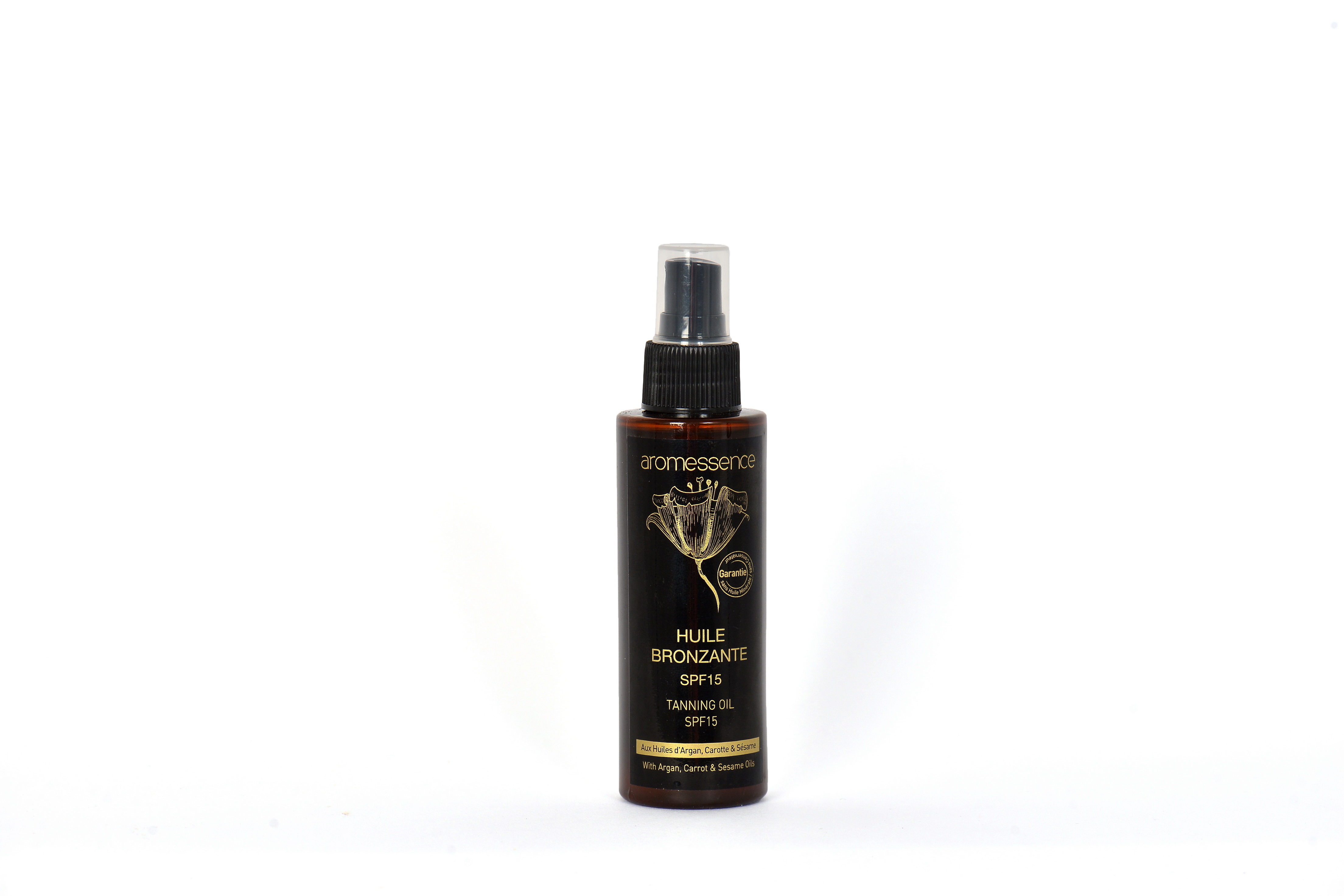 AROMESSENCE HUILE BRONZANTE SPF15 125ML