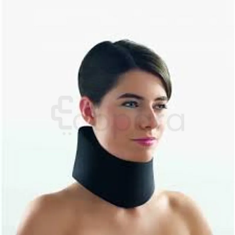 LOHMANN ET RAUSCHER LR VELPEAU CERVIX 2 COLLIER CERVICAL SEMI-RIGIDE NOIR TAILLE 3 H9CM REFERENCE R5141