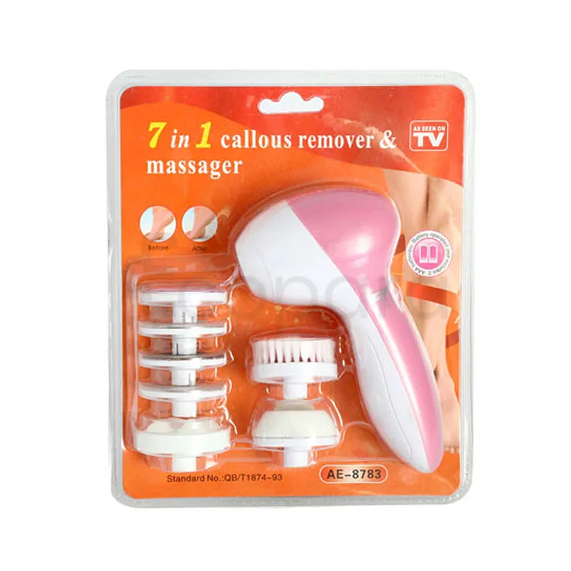 CALLOUS REMOVER ET MASSAGER 7 EN 1 REFERENCE AE-8783