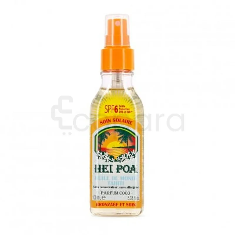 SPA HEI POA HUILE SECHE AU MONOÏ SPF6 PARFUM COCO 100ML