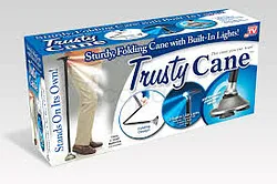 TRUSTY CANE FOLDS LIGHTS PIVOTS REFERENCE 7360-6