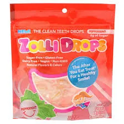 ZOLLI DROPS THE CLEAN TEETH DROPS FLAVORS PEPPERMINT BOITE DE 15
