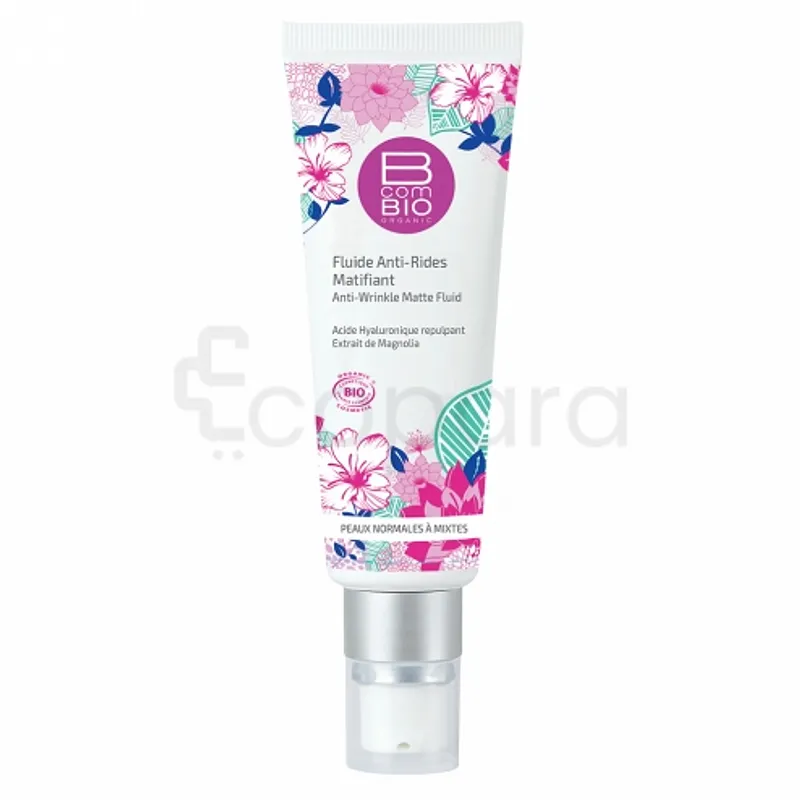 B COM BIO FLUIDE ANTI-RIDES MATIFIANT PEAUX NORMAL A MIXTES 50ML