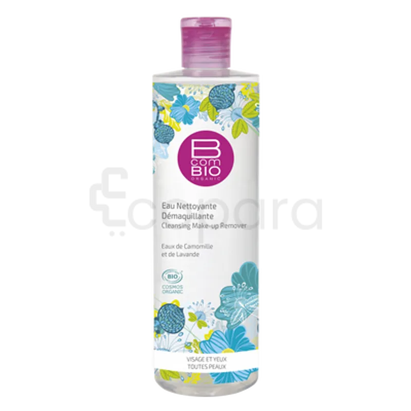 B COM BIO EAU NETTOYANTE DÉMAQUILLANTE VISAGE ET YEUX TOUTES PEAUX 400ML