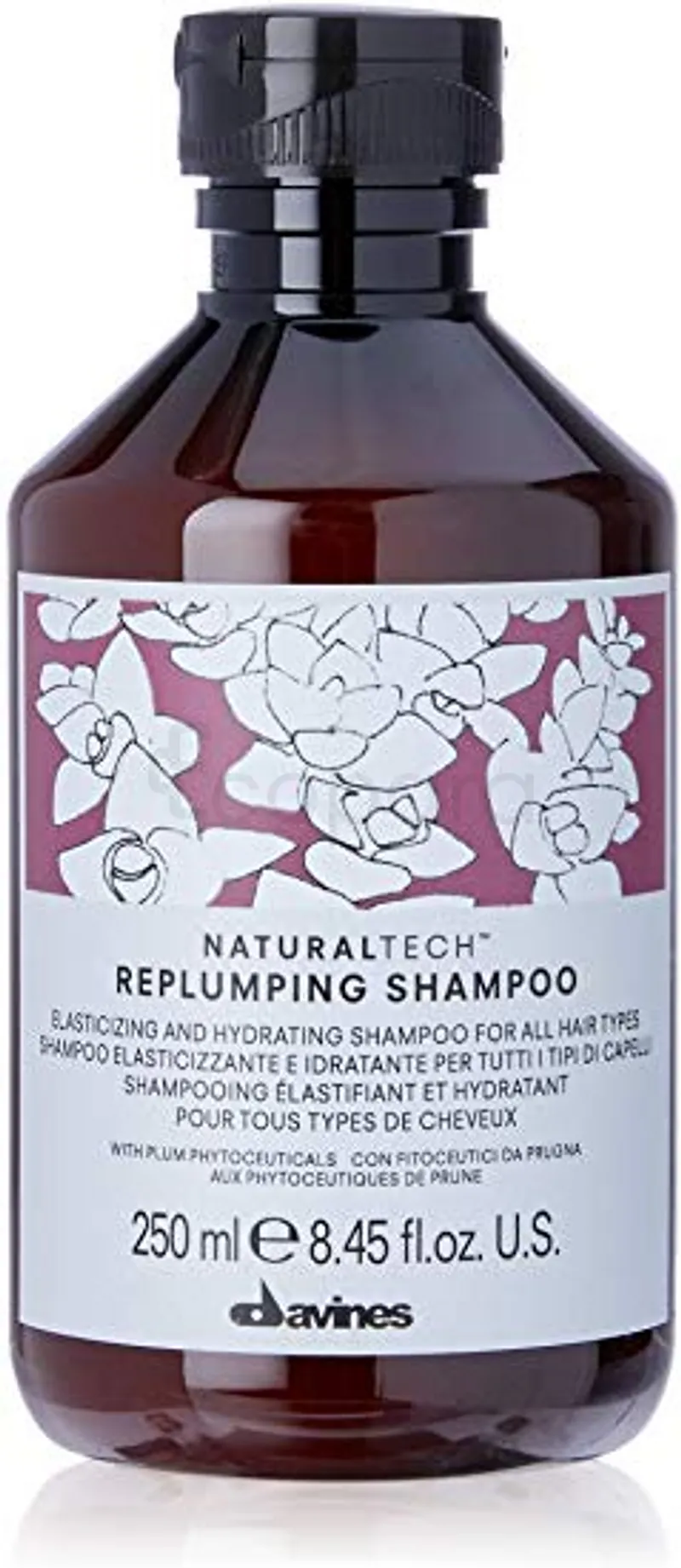 DAVINES REPLUMPILNG SHAMPOOING ELASTIFIANT ET HYDRATANT TOUS TYPES DE CHEVEUX 250ML