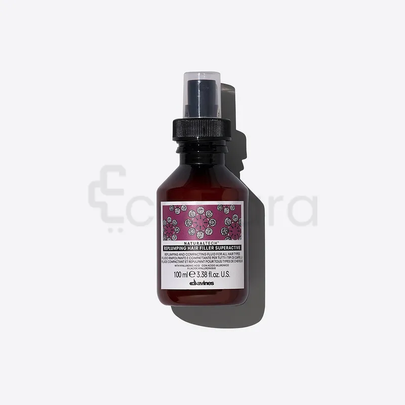 DAVINES REPLUMPING FLUIDE COMPACTANT REPULPANT ET LISSANT TOUS TYPES DE CHEVEUX 100ML