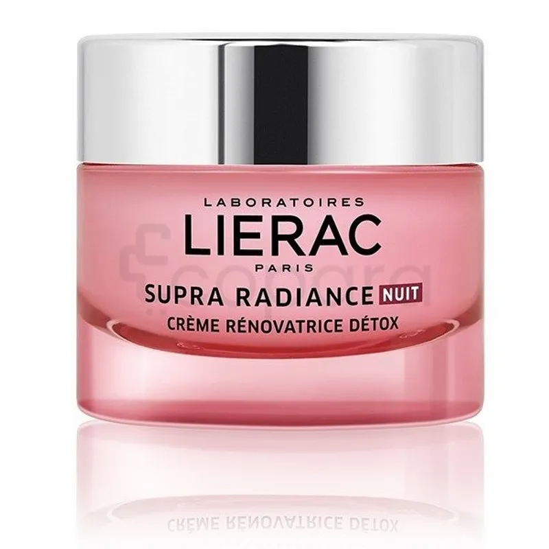 LIERAC SUPRA RADIANCE CREME DE NUIT RENOVATRICE DETOX POT 15ML