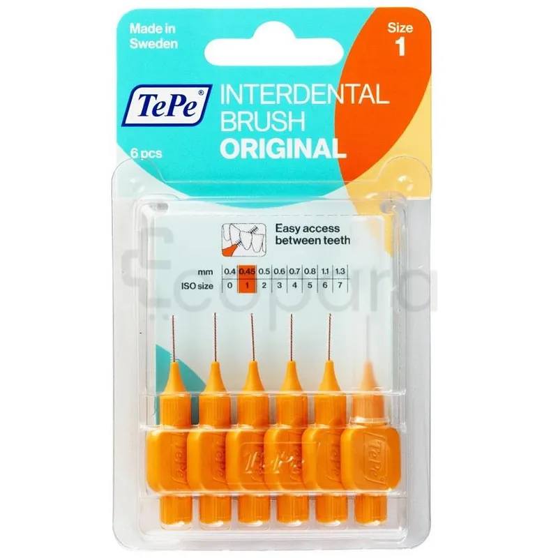 TEPE INTERDENTAL BRUSH ORIGINAL 0.45MM BOITE DE 8 REFERENCE 852910