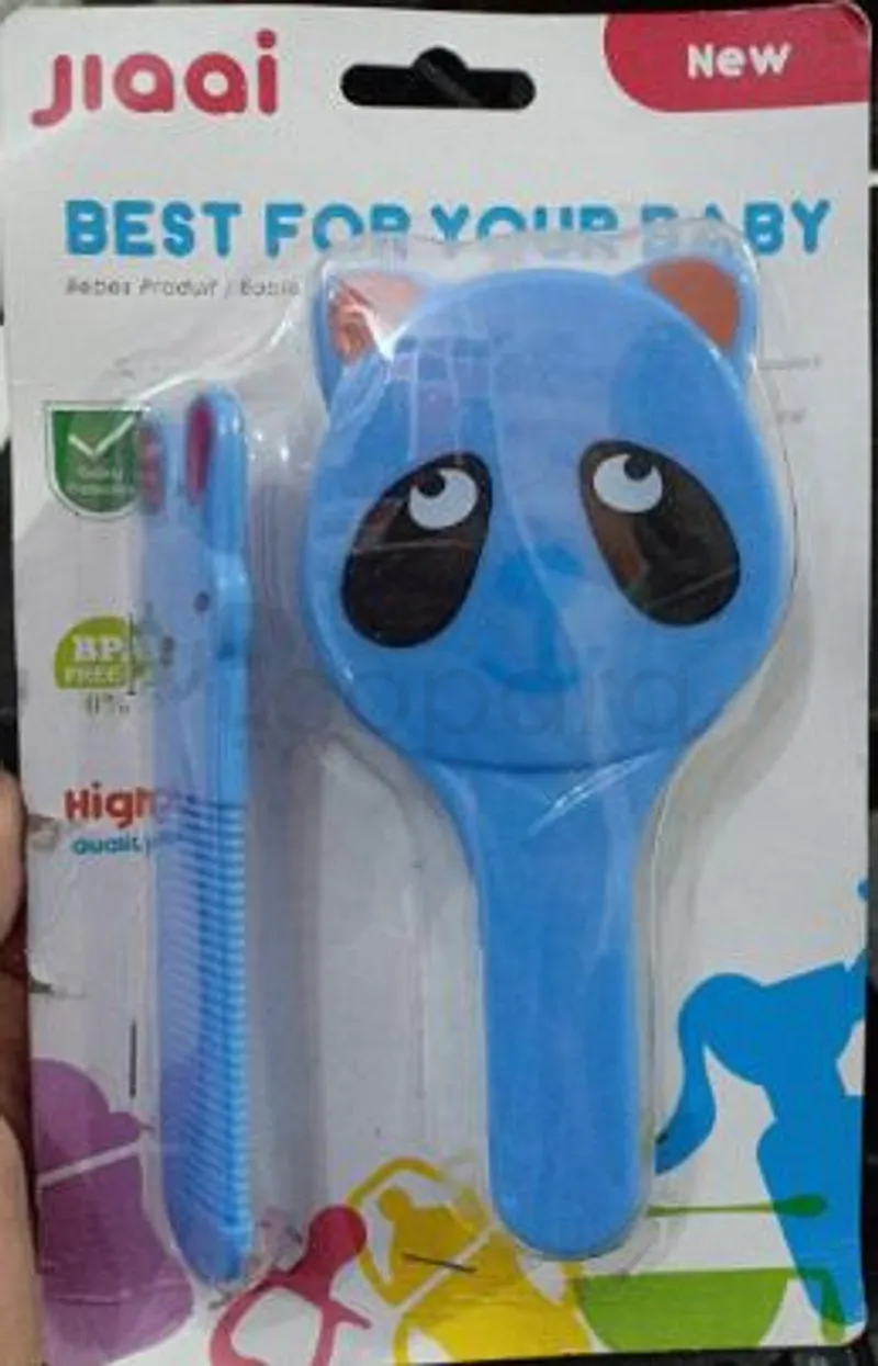 JIAAI BEST FOR YOUR BABY BROSSE ET PEIGNE BLEU