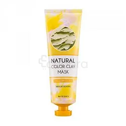 MISSHA NATURAL COLOR CLAY MASK  YELLOW CLAY 137G