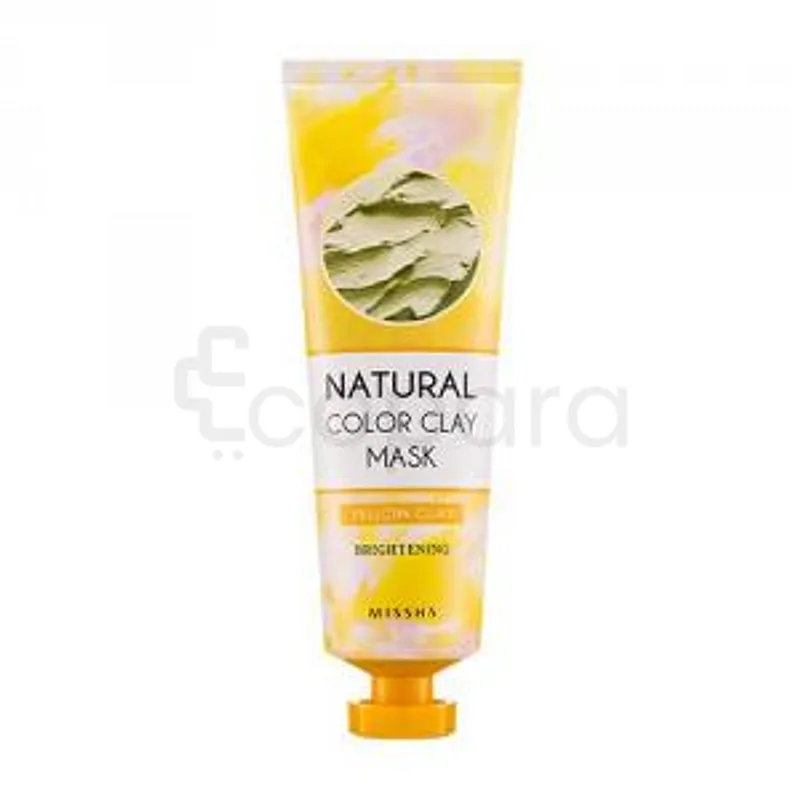 MISSHA NATURAL COLOR CLAY MASK  YELLOW CLAY 137G