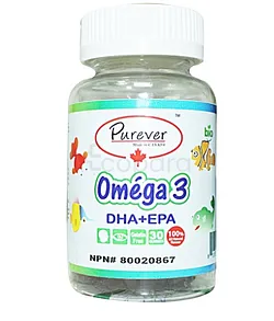 PUREVER OMEGA 3 KIDS BOITE DE 30
