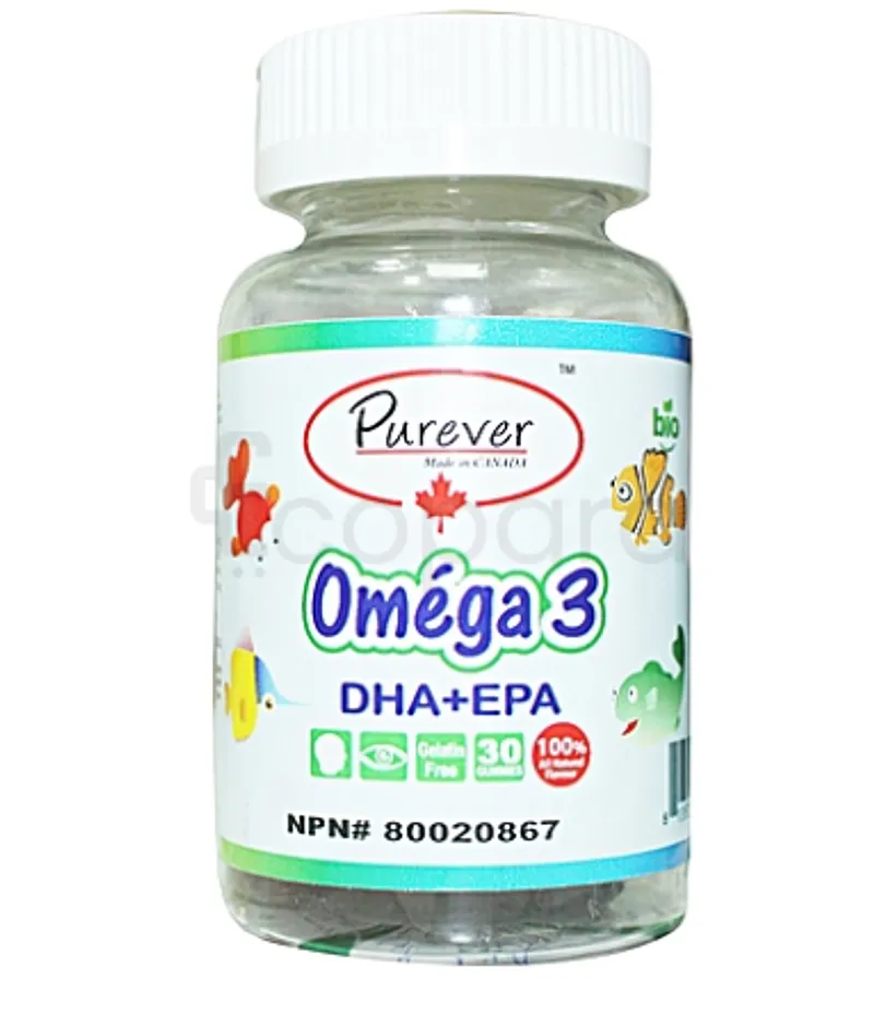 PUREVER OMEGA 3 KIDS BOITE DE 30