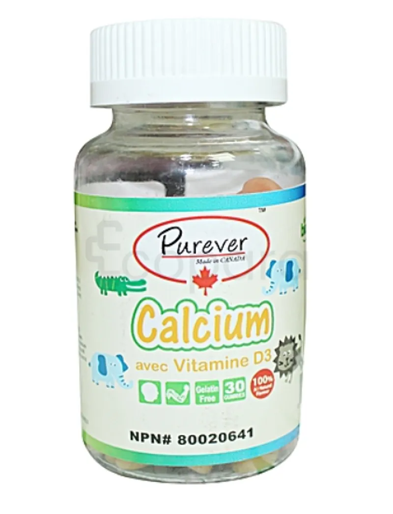 PUREVER CALCIUM D3 KIDS BOITE DE 30