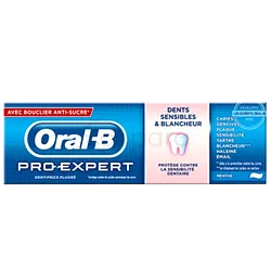 ORAL-B DENTIFRICE PRO EXPERT DENTS SENSIBLES ET BLANCHEUR 75ML