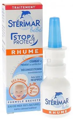 STERIMAR BEBE STOP & PROTECT RHUME +3MOIS 15ML