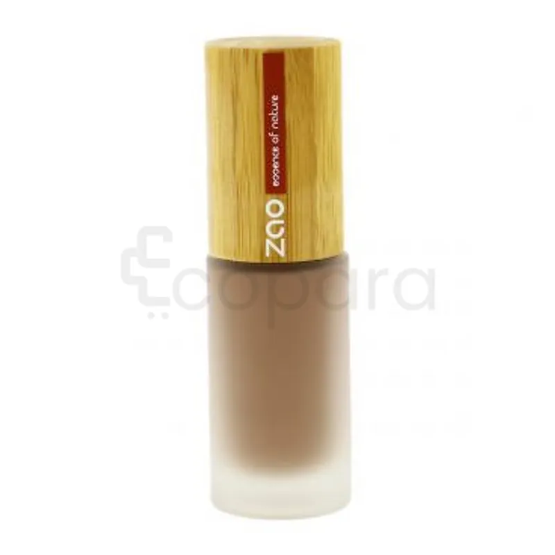 ZAO FOND DE TEINT BIO FLUIDE SOIE DE TEINT NUMERO 703