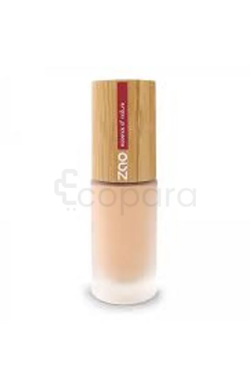ZAO FOND DE TEINT BIO FLUIDE SOIE DE TEINT NUMERO 714