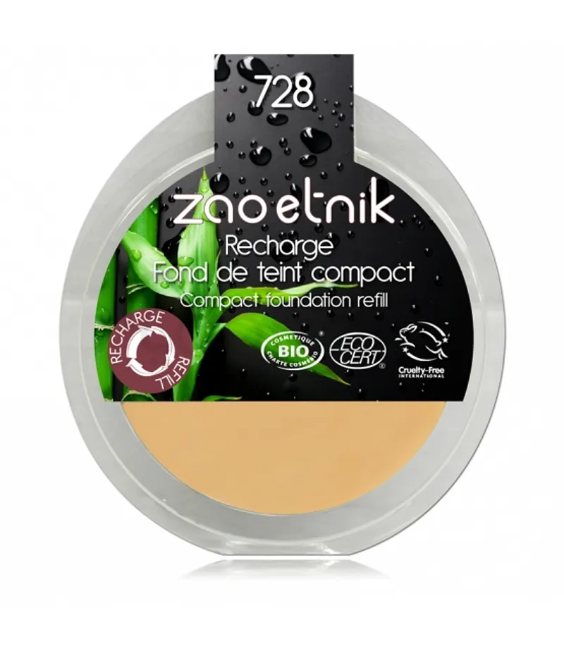 ZAO FOND DE TEINT COMPACT NUMERO 728