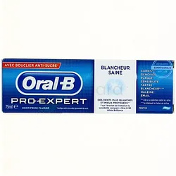 ORAL-B PRO EXPERT DENTIFRICE BLANCHEUR MENTHE FRAICHE 75ML